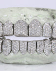 Big Stone VVS Moissanite Diamond Grillz - Moissanite Bazaar - moissanitebazaar.com