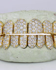 Jumbo VVS Moissanite Diamond Grillz - Moissanite Bazaar - moissanitebazaar.com
