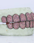 VVS Purple Lab Diamond Grillz - Moissanite Bazaar - moissanitebazaar.com