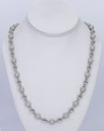 VVS Moissanite Bead Necklace