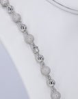 VVS Moissanite Bead Necklace