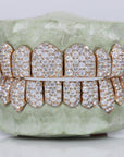 Jumbo VVS Moissanite Diamond Grillz - Moissanite Bazaar - moissanitebazaar.com