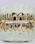 Solid Gold Grillz - Moissanite Bazaar - moissanitebazaar.com