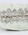 Diamond Cut Diamond Dust Grillz - Moissanite Bazaar - moissanitebazaar.com