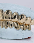 Solid Gold Grillz - Moissanite Bazaar - moissanitebazaar.com