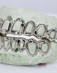 Framed Gold Grillz - Moissanite Bazaar - moissanitebazaar.com