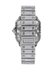 CS Two Tone 41MM Moissanite Diamond Watch 20CT - Moissanite Bazaar - moissanitebazaar.com