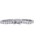 5MM Tennis Bracelet VVS Moissanite Diamonds - Moissanite Bazaar - moissanitebazaar.com