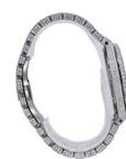 AP Stainless Steel 41MM Moissanite Diamond Watch 25CT With Two-Tone Option - Moissanite Bazaar - moissanitebazaar.com