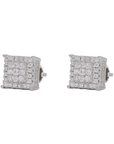 Square chandelier VVS Moissanite Daimond Earrings - Moissanite Bazaar - moissanitebazaar.com