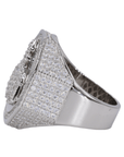 Allah Islamic VVS Moissanite Diamond Ring - Moissanite Bazaar - moissanitebazaar.com