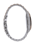 CS Skeleton 41MM Two-Tone VVS Moissanite Diamond Watch 20CT - Moissanite Bazaar - moissanitebazaar.com