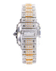 CS Two Tone 41MM Moissanite Diamond Watch 20CT - Moissanite Bazaar - moissanitebazaar.com