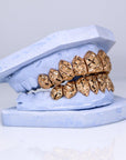 Diamond Cut Diamond Dust Grillz - Moissanite Bazaar - moissanitebazaar.com