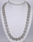 Round Cluster Moissanite 13MM Cuban - Moissanite Bazaar - moissanitebazaar.com