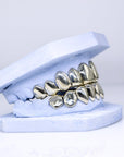 Solid Gold Grillz - Moissanite Bazaar - moissanitebazaar.com