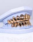 Solid Gold Grillz - Moissanite Bazaar - moissanitebazaar.com