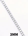 Tennis Chains Moissanite - Moissanite Bazaar - moissanitebazaar.com