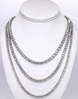 Tennis Chains VVS Moissanite Diamonds - Moissanite Bazaar - moissanitebazaar.com