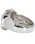 Raised Baguette Square VVS Moissanite Diamond Ring - Moissanite Bazaar - moissanitebazaar.com