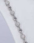 VVS Moissanite Bead Necklace