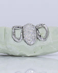 1 Tooth Diamond & 2 Teeth Open Faced VVS Moissanite Diamond Grillz - Moissanite Bazaar - moissanitebazaar.com