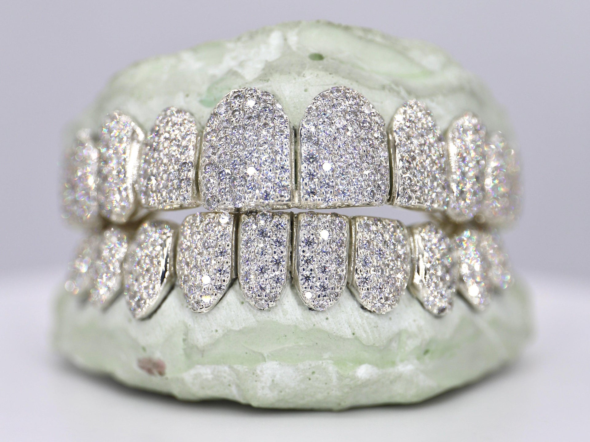 Diamond Dust Grillz – Moissanite Bazaar