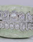 Pointer Stone Center VVS Moissanite Diamond Grillz