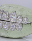 Pointer Stone Center VVS Moissanite Diamond Grillz