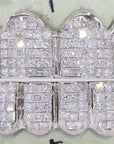 Invisible Set Princess Cut VVS Lab Diamond Grillz