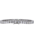 4MM Tennis Bracelet VVS Moissanite Diamonds - Moissanite Bazaar - moissanitebazaar.com