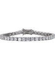 5MM Tennis Bracelet VVS Moissanite Diamonds - Moissanite Bazaar - moissanitebazaar.com