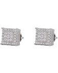 Square chandelier VVS Moissanite Daimond Earrings - Moissanite Bazaar - moissanitebazaar.com