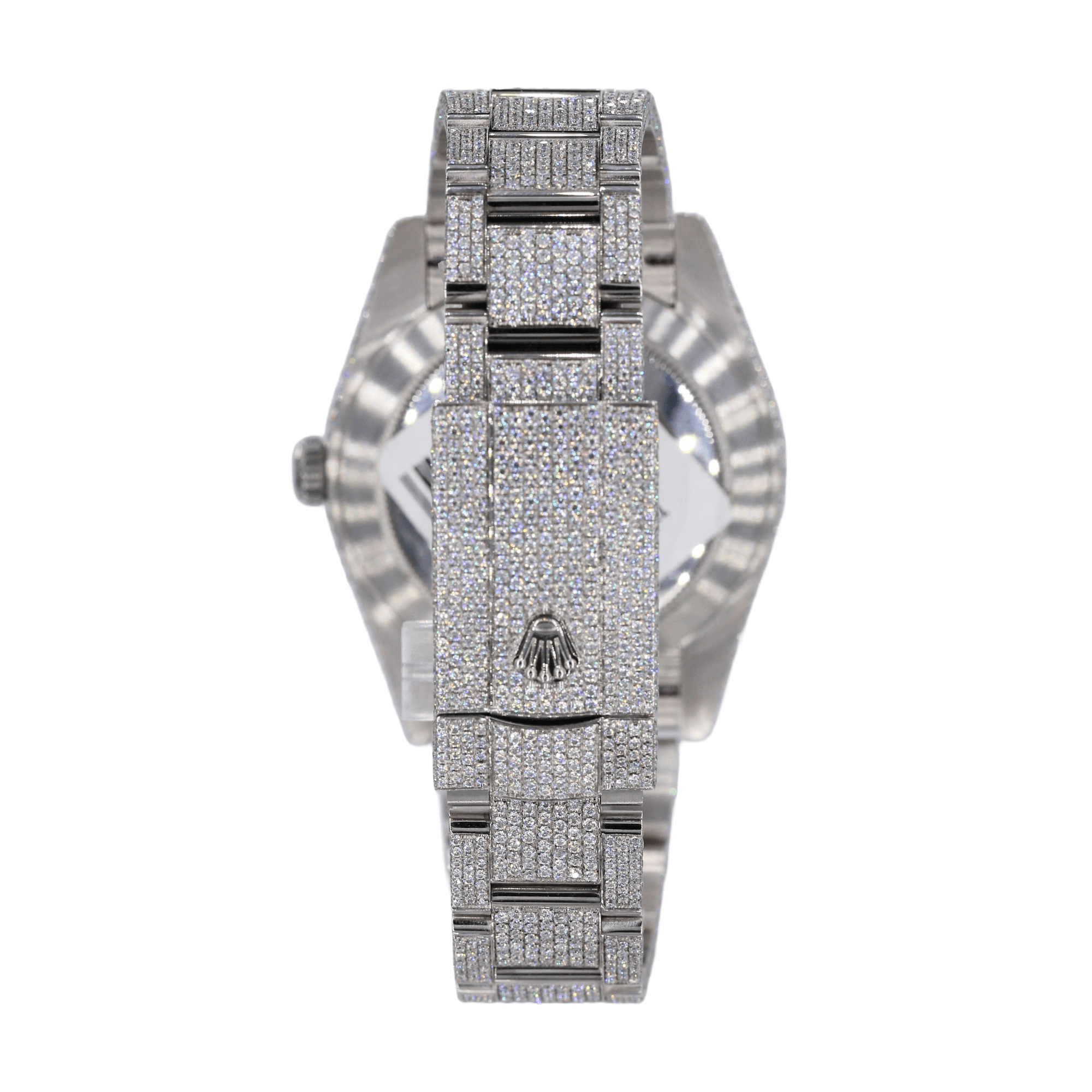 Moissanite rolex outlet bezel