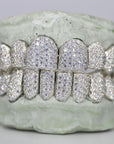 Custom Moissanite Diamond Grillz - Moissanite Bazaar - moissanitebazaar.com