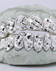 Diamond Cut Diamond Dust Grillz - Moissanite Bazaar - moissanitebazaar.com