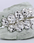 Diamond Cut Diamond Dust Grillz - Moissanite Bazaar - moissanitebazaar.com