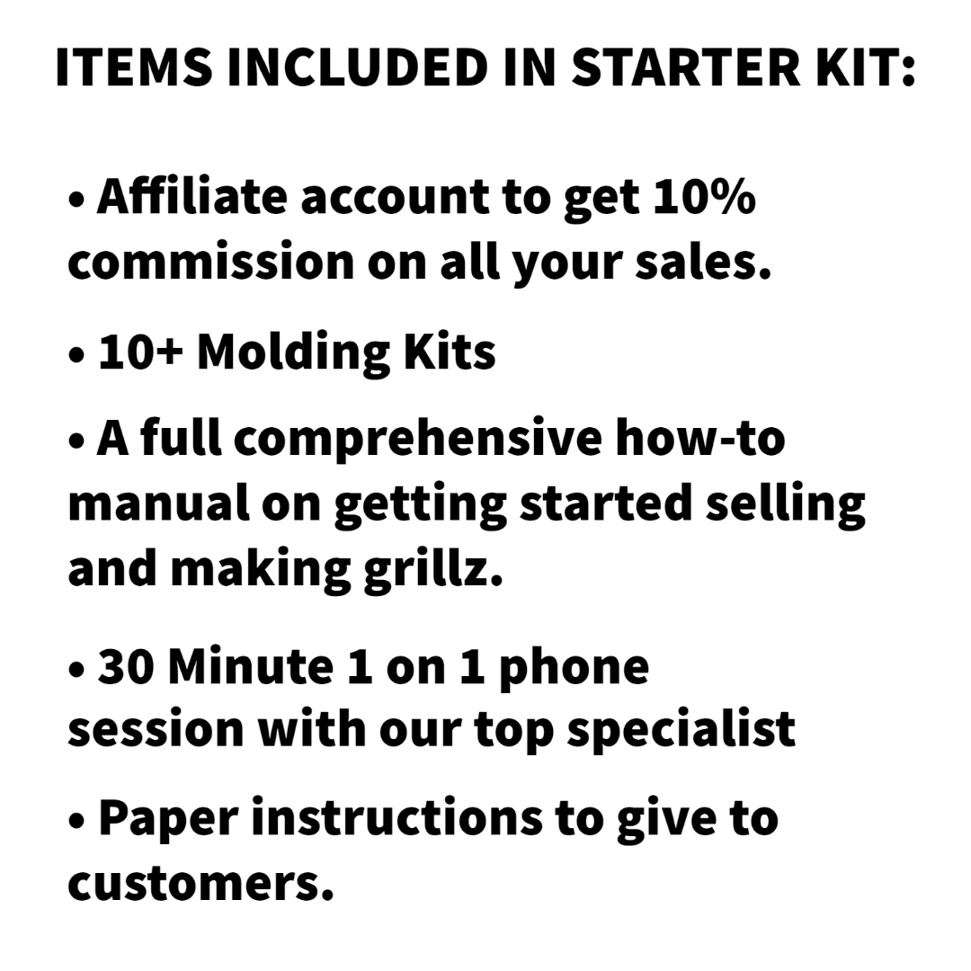 Grillz Making Starter Kit Moissanite Bazaar