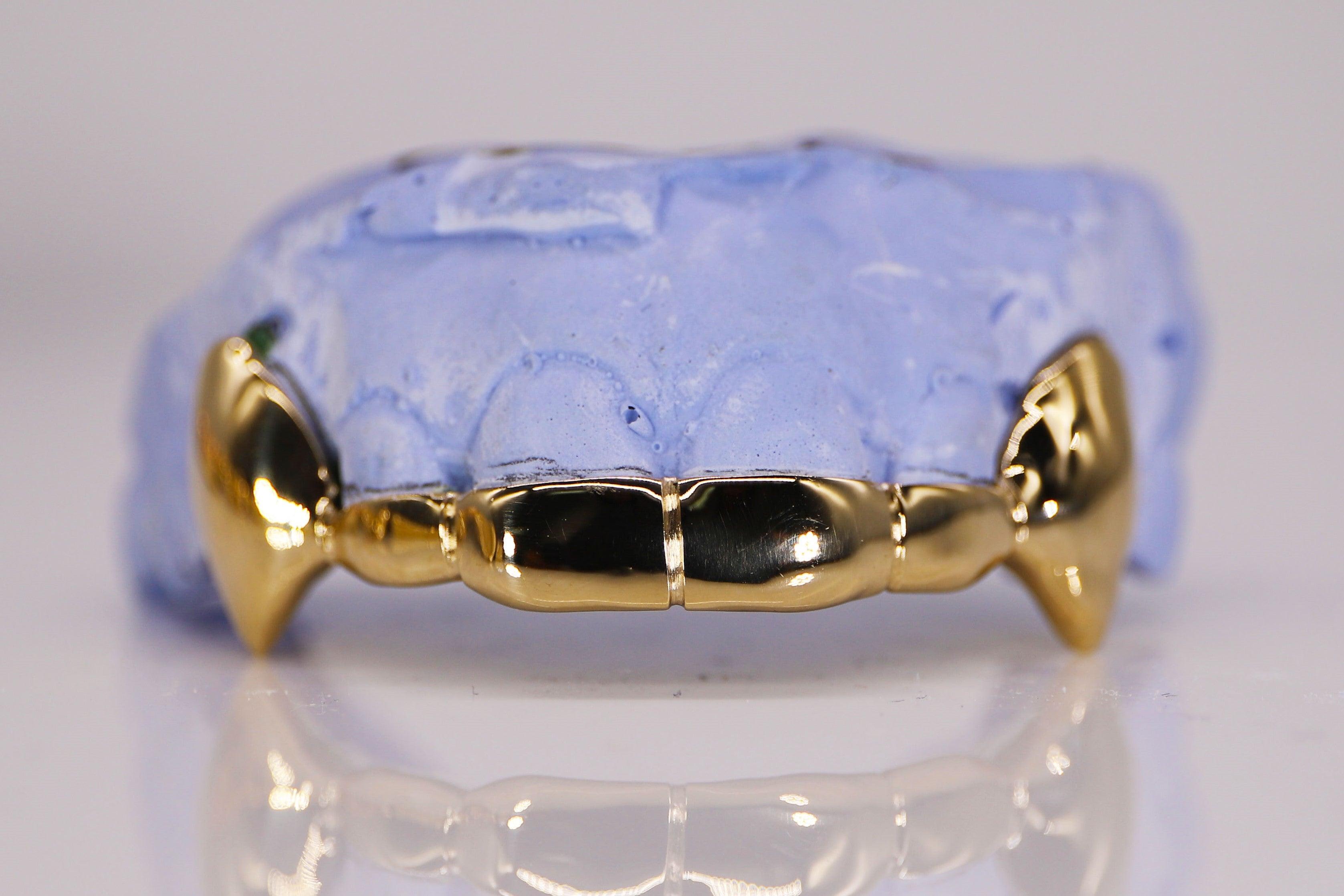 Vampire Fang Grillz - Moissanite Bazaar - moissanitebazaar.com